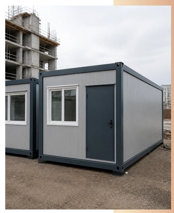 Строительные блок-контейнеры в Карасуке по цене от 152355 р. | БытовкаПрофи-Кск